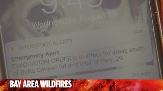 Northern California wildfires highlight flaws in emergency alert systems