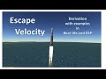 Finding Escape Velocity