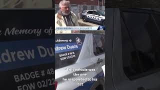 Fallen officer honored