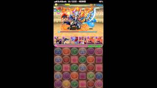 【パズドラ】アテナ降臨！アヌビス×ギャンブルメイジ【ノーコン】