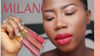 Milani Amore Satin Matte Liquid Lip Crème | DARK SKIN LIPSTICKS |AMIFULLESTBEAUTY