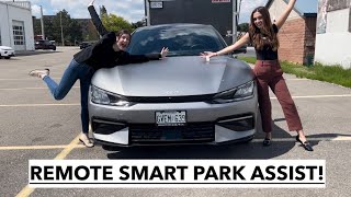 How to get your Kia to park itself! Remote Smart Park Assist