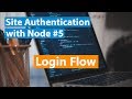 Site Authentication With Node Part #5 - Login Flow