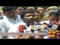 actor karunas meets cm jayalalithaa and offers support for admk thanthi tv