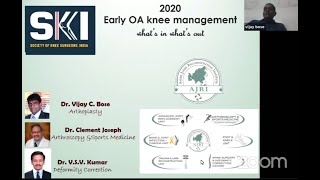 Dr Vijay C Bose - Early OA knee Management