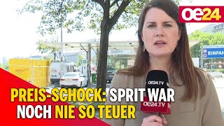 Preis-Schock: Sprit war noch nie so teuer