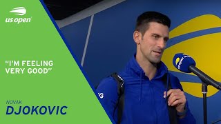 Novak Djokovic Pre-Match Interview | 2021 US Open Semifinal