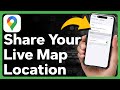 How To Share Live Location In Google Maps