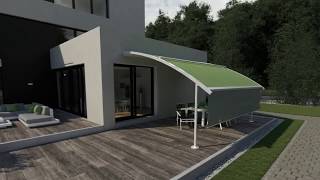 WAREMA Markisenwelt: WAREMA Pergola-Markise Perea P40