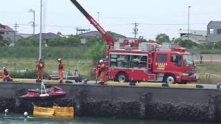 ６月６日　焼津消防　海難訓練