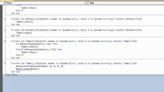 AutoClicker - Vb.Net tutorial 6