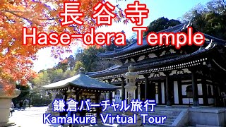 【Kamakura】Hase-dera Temple's Gorgeous Autumn Leaves,   Also know as a \