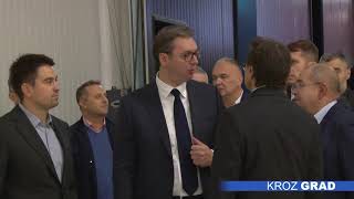 Predsednik Vučić obišao investicije koje je pomogla Mađarska