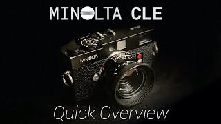 Minolta CLE | Brief Overview