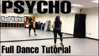 Red Velvet ‘Psycho’ - FULL DANCE TUTORIAL