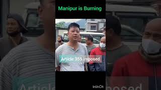 मणिपुर हिंसा।। Manipur is Burning #manipur #news