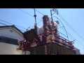 佐原の大祭2017 夏 初日 田宿曳き廻し～踊り