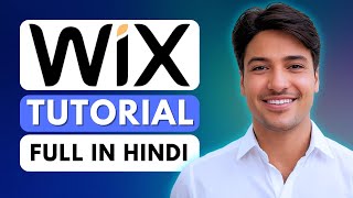 How To Create A Professional Website - Wix Tutorial 2024 (Click by Click Website Design) Hindi