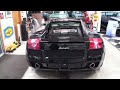 2005 lamborghini gallardo e gear in black paint with start up on my car story with lou costabile