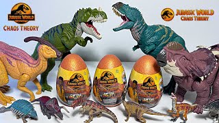 NEW CHAOS THEORY Jurassic World Dinosaurs! Majungasaurus, Ceratosaurus, Parasaurolophus, Pachyrhino