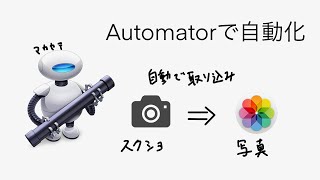 Automatorの使い方 | スクショを自動で写真アプリへ保存する