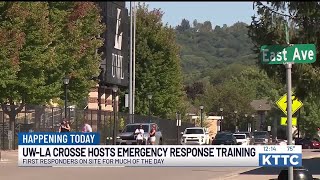 UW-La Crosse hosts emergency response training