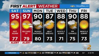 First Alert Forecast: CBS2 7/22 Evening Weather at 6PM