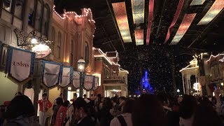 TDL 紙吹雪！「35周年スペシャルナイトのオープニング」東京ディズニーランド Confetti! \