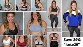 New Year, New You! Treat Yourself To Yvette Affordable Sports Bras and Leggings │Sports Bra Try On