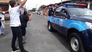 Ciudadanos encaran a la Policía en JInotepe