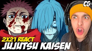 QUE PORRADARIA INSANA!!! ITADORI E TODOU VS MAHITO - React Jujutsu Kaisen EP 21 temporada 2