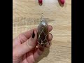 How to wire wrap a crystal