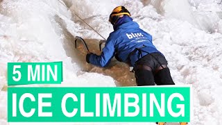 Ice Climbing in 5 Minuten 🥶🥶 Eisklettern in Lappland – theTravellers Extra