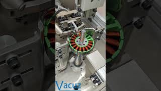 Vacuz 2 Stations Outer Stator Automatic BLDC Brushless Motor Coil Flying Fork Winding Machine Price