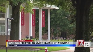 NC State students prepare to start classes