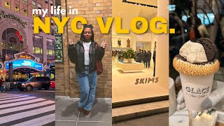 my life in NEW YORK CITY| BEST SPOTS + exploring nyc + what i eat in a week + shopping