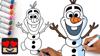 How To Draw Olf | Frozen