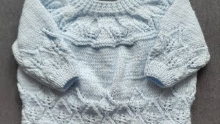 Tuto tricot brassière Feuille partie 1