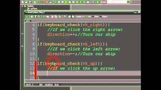 Game Maker asteroids tutorial #1