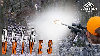 Public Land Deer Drive | Buck Down | Muzzleloader Hunting