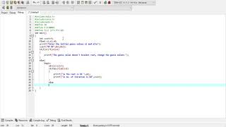 C programming implementation of Bisection Method