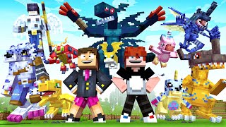 MUNDO DO DIGIMON NO MINECRAFT !! O FILME