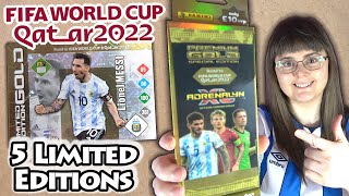 *NEW* ADRENALYN XL Road To Qatar World Cup 22 Premium Gold Box Opening | Exclusive Limited Editions