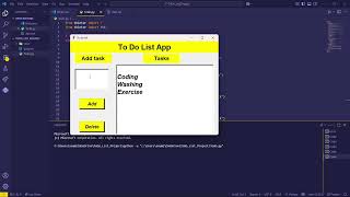Build a To-Do List App Using Python, Tkinter & GUI | TechnoHacks Internship for Python development