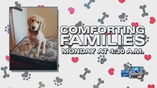 Comforting Families: Williamsburg funeral home introduces emotional support dog