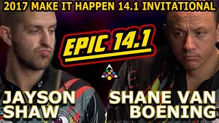 EPIC 14.1: Jayson SHAW vs Shane VAN BOENING