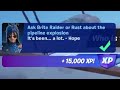 Fortnite - Ask Brite Raider or Rust about the pipeline explosion - Chapter 5 Season 3