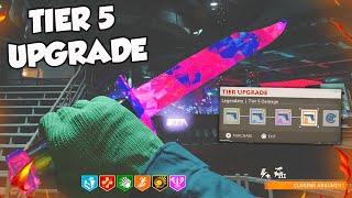 THE TIER 5 LEGENDARY KNIFE 😲 (Black Ops Cold War Zombies)