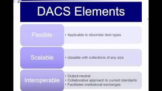 DACS Primer 7: A blitz through the elements