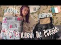 Imi fac bagajul pentru o luna in Italia | oufits, tips and tricks, detalii proiect